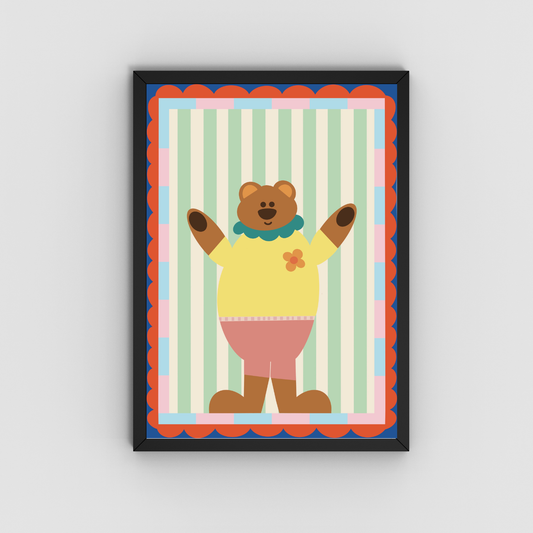 🧸 Bear Hugs 🤍🌼